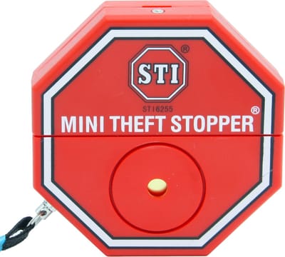 STI Mini diefstal stopper - Multifunctioneel alarmsysteem o.a. voor deur, raam, kast en brandblusser - Contactsensor - Beveiligingssysteem - Raamsensor - Deursensor