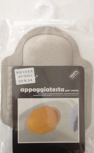 Antislip hoofdsteun grijs