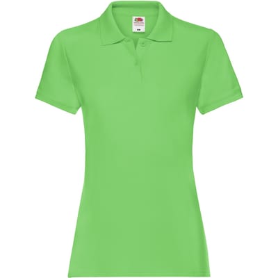 Fruit of the Loom Dames/dames Premium Poloshirt (Kalk)
