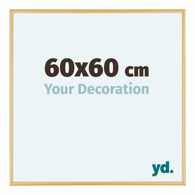 Your Decoration - Fotolijst 60x60 cm - Aluminium - Goud Vintage - Kent