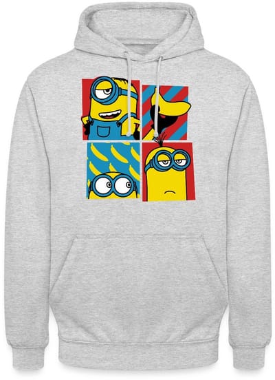 Minion Stuart Bob Kevin Humor Hoodie Unisex