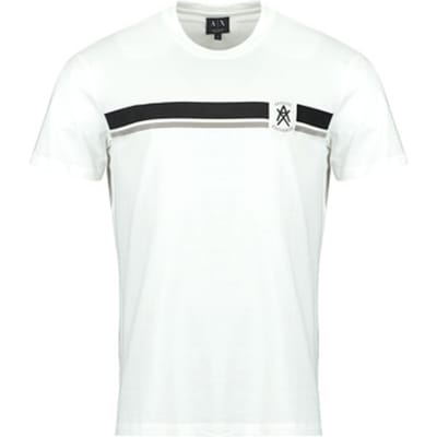Armani Exchange XM001792 t-shirt gebroken wit / offwhite, S