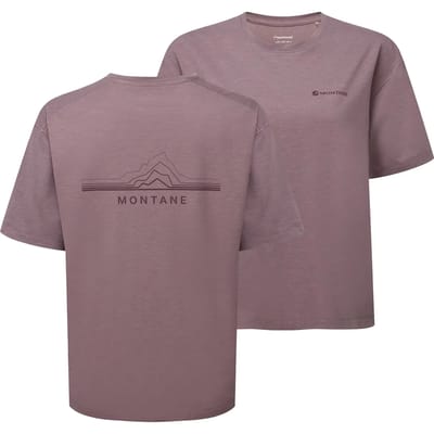 Montane Alhena Mountain 25 T-shirt Met Korte Mouwen Paars 44 Vrouw