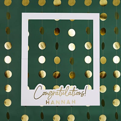 Congratulations Customisable - Goud