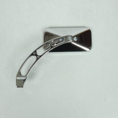 Rétroviseur gauche chromé Far pour moto M8 M10 pas 125 inversé Standard Neuf