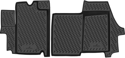 Walser Rubberen Voetmatten XTR geschikt voor Citroen Jumper II/Fiat Ducato/Peugeot Boxer 04/2006-Vandaag