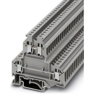 Phoenix Contact 2771146 Doorgangsserieklem 6.2 mm Schroeven Grijs 50 stuk(s)