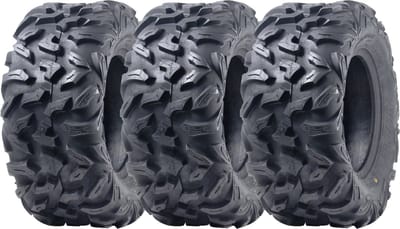 25x10.00R12 ATV-band 255/65R12 OBOR Vulture 6-laags, straatlegaal, 67J, 307 kg (set van 3)
