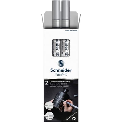 Schneider chrome marker - Paint-It 060/061 - metallic - 0.8 + 2 mm - S-ML06011501