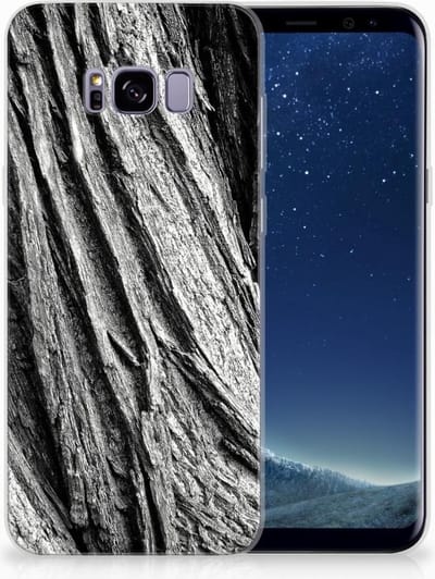 Bumper Hoesje Samsung Galaxy S8 Plus Boomschors Grijs