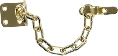 Dailygoods- Deurketting TS003 goedgekeurd - Deurbeveiliging - Deurbegrenzer - Inbraakbestendig - Veiligheidsketting - Geschikt voor houten/UPVC-deuren - Deurbeschermer