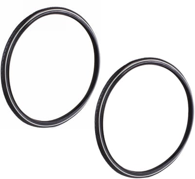 Benson Buitenband - 2x - 28 x 1,75 - zwart - anti-lek - 47-622