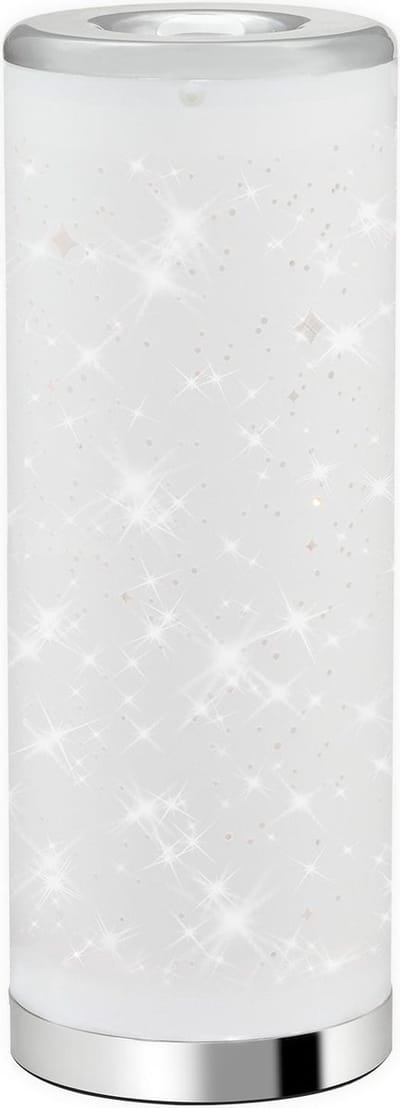 BRILONER - YOTA - LED tafellamp - 5 W - 400 lm - IP20 - chroom - kunststof - incl. 1x GU10 - Ø 13,1 cm
