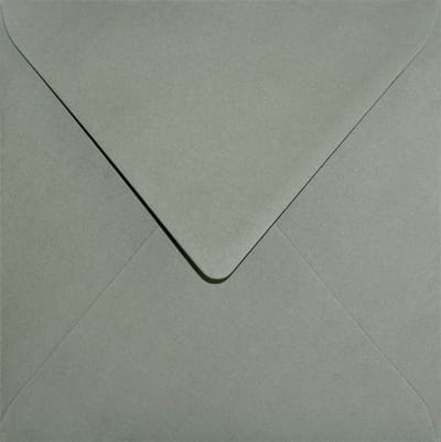 Gladde groene enveloppen vierkant K4-153 - 153 x 153 mm - 25 stuks - NK natgelijmde - 120 gram - Keaykolour - Netuno