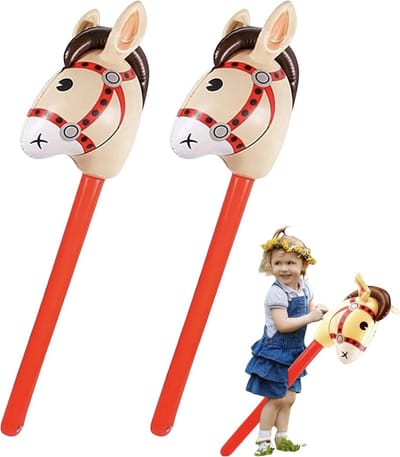 Opblaasbare Paarden Set - 2 Stuks Knutselset voor Kinderen