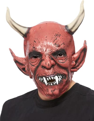 "Demon masker voor volwassenen Halloween artikel - Verkleedmasker - One size"