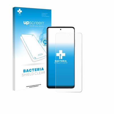 upscreen - Screenprotector voor Oppo A5x 4G - Folie Beschermfolie transparant antibacterieel