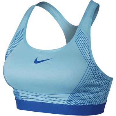 Nike Comfortabel Casual Minimalistisch Sportondergoed Dames Ondergoed Vivid-Sky Paramount-Blue 832069-432 S gray