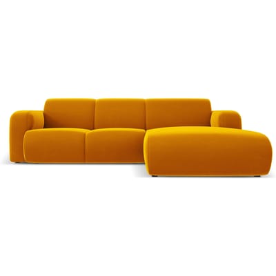4-zitshoekbank Lola velvet rechts | Windsor & Co