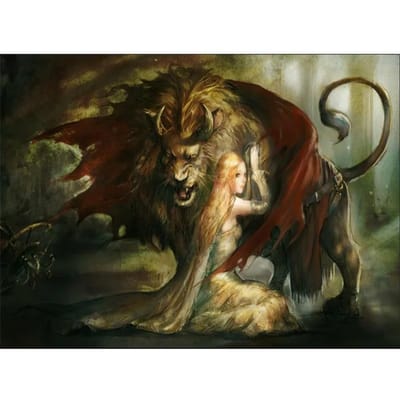 Diamond schilderij borduurwerk mozaïek schoonheid en beest landschap Cross Stitch Kit mozaïek canvas foto 20X30CM black