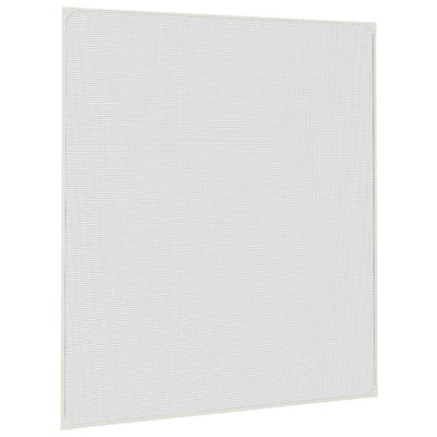 vidaXL - Insectenhor - voor - ramen - magnetisch - 120x140 - cm - wit