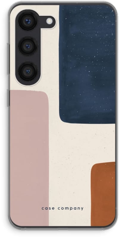 Hoesje geschikt voor Samsung Galaxy S23 hoesje - Geo #5 - Soft Cover Telefoonhoesje - Bescherming aan alle Kanten en Schermrand