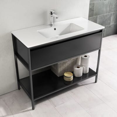 Megabad Profi Collection Loft 2.0 vanity unit 100 cm, with metal frame 29MR1004100I