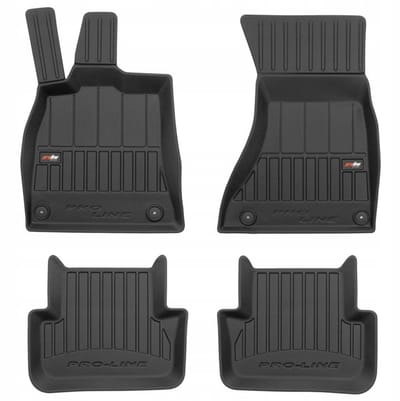 Frogum No.77 - Automatmatten passend voor Audi A4 B8 2008-2015 - 3D Korfmodel - TPE Rubber - Zwart