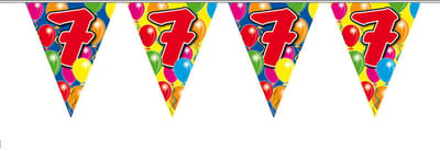 Folat - Vlaggenlijn 7 jaar Ballonnen (10 meter)