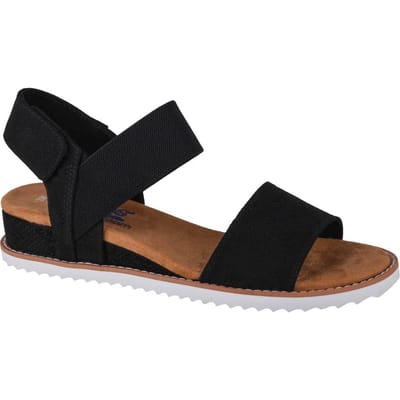 Skechers Desert Kiss, zwarte sandalen voor dames 38 zwart