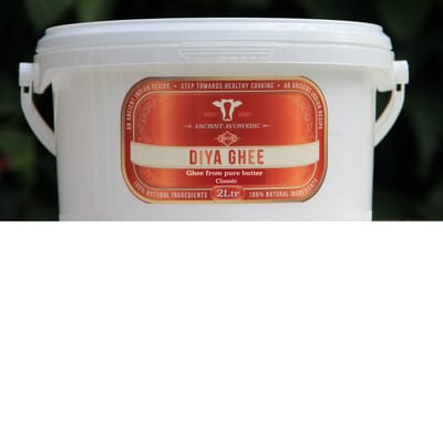 Diya Ghee Classic - Pure boter ghee van grasgevoerde koeien - 16 ltrs.