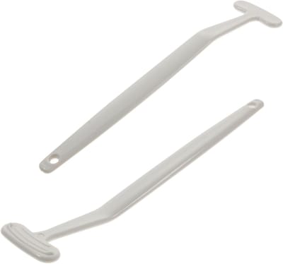 Tongschrapers Set - Mondverzorging Hulpmiddelen - Frisse Adem - Ergonomisch Ontwerp - 8 Stuks - Grijs