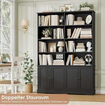 Luxe Boekenkast – 120x27x185 cm – Industrohome