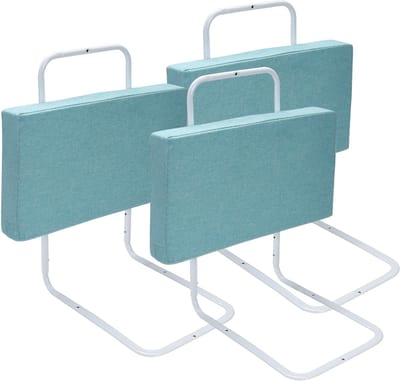 Bedhekje - Verstelbaar - Bedhek - 3x50cm(150CM) Bedhek Babybed - Valbeveiliging - 5-niveaus Hoogteverstelbaar Valveilig Bedhek - Kinderbedhek voor Gezinsbed en Kinderbed - Groen