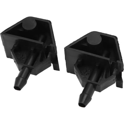 Set van Voorruitsproeiers 28932?JD000 ABS Zwart Slijtvast Vervanging voor Nissan black
