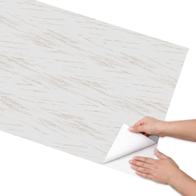 Coloray Meubel Wrap Folie - Beige Meubelfolie - 65x130 cm - Plakfolie Meubels Subtiele textuur - Decoratiefolie Zelfklevend - Minimalist Meubelfolie - Meubelfolie Zelfklevend - Badkamer decoratie - Achtergronden en patronen