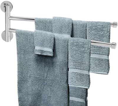 Dailygoods- Handdoekhouder 360 graden draaibaar - Handdoekhouder