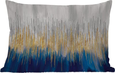 Buitenkussens - Tuin - Abstract - Schilderij - Olieverf - 50x30 cm