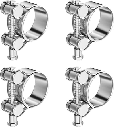 Slangklemmen - Buisklemmen - Bevestigen Slangen - Roestvrij Staal - 29-31 mm - Zilver