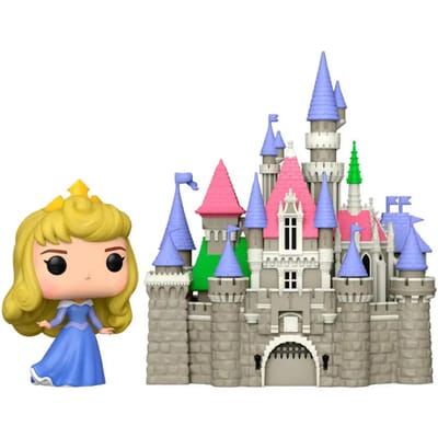 Dornröschen Aurora with Castle (Pop! Town) vinylfiguur 29 Unisex Funko Pop! - Neutraal - Standard