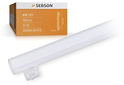 LED Lamp 4W Warm Wit 3000K 400lm - Vervangt 35W - 150° Stralingshoek - Energiezuinige 30cm Lijnverlichting