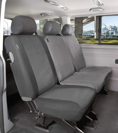 Walser Universele stoelhoes Performer van 100% polyester voor bestelbus/transporter/bus - 1 enkele stoelhoes
