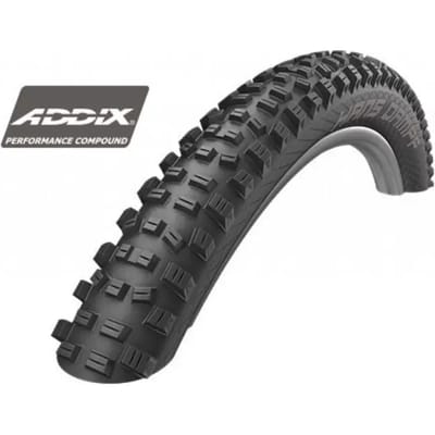 SCHWALBE Hans Dampf Performance Vouwband TLR E-25 Addix 24x2.35", zwart Bandenmaat 60-507 | 24x2,35"