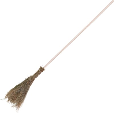 Sorex Takkenbezem met houten steel van 130 cm - Buiten - Natuurlijke takken - Straatbezem