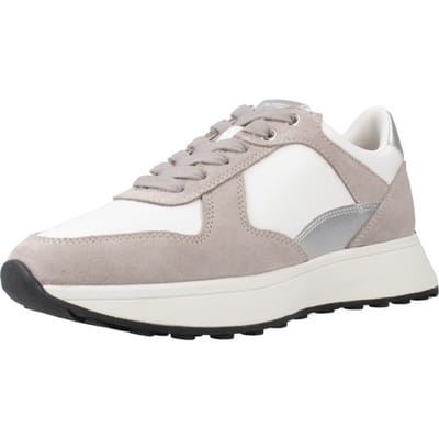 Geox D Amabel A Schoenen Wit,Grijs EU 38 Vrouw