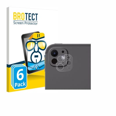 BROTECT - Screenprotector voor Apple iPad Pro 11" 2025 (ALLEEN Camera Lens) - Folie Beschermfolie transparant 6 Stuks