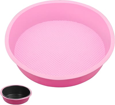 Pan Protector - Waterdichte Cheesecake Siliconen Mat - 225 cm - Roze