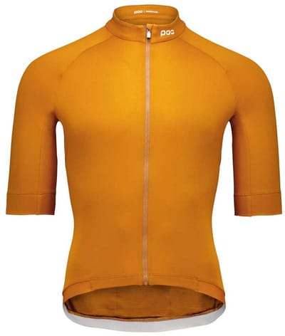 Poc Thermal Lite Korte Mouw Wielertrui Oranje S Man