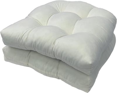 2 Stuks U-vormige Comfortabele Zitkussens voor Binnen en Buiten Gebruik, Dik en Waterafstotend