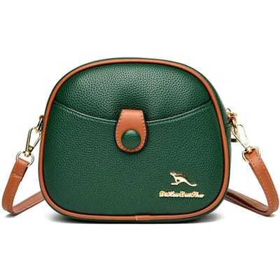 Ronde Kleine Tas Dames Modieus Splicing Dames Schoudertas Niche Design Hoge kwaliteit Dames Crossbody Tas black